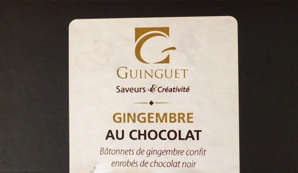 Gingembre au chocolat
