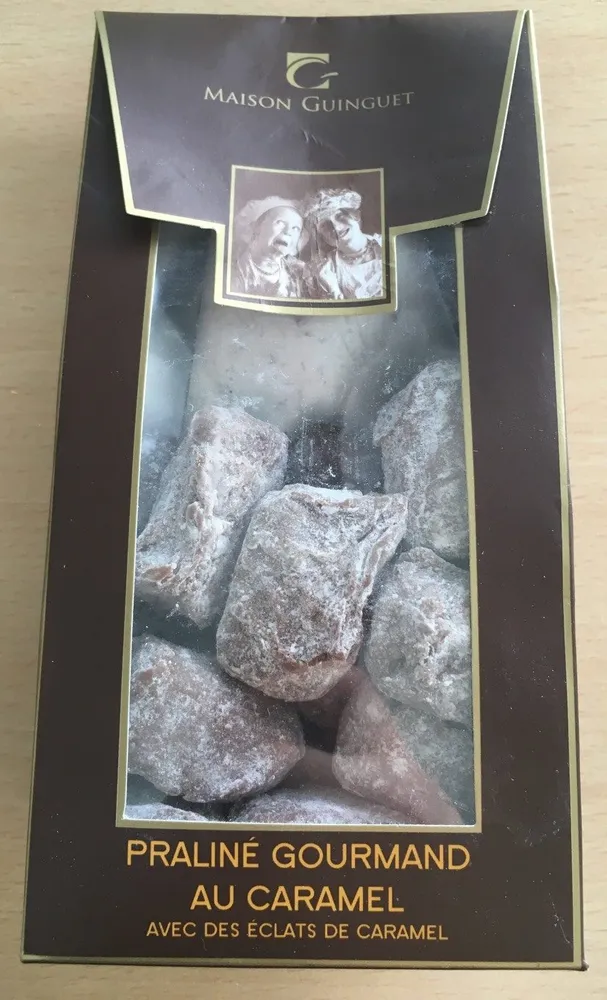 Praline gourmand au caramel
