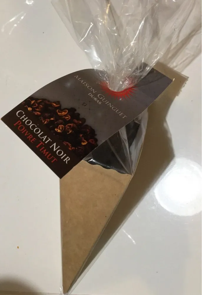 Chocolat noir Poivre Timut