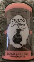 Langue de chat praliné noisette