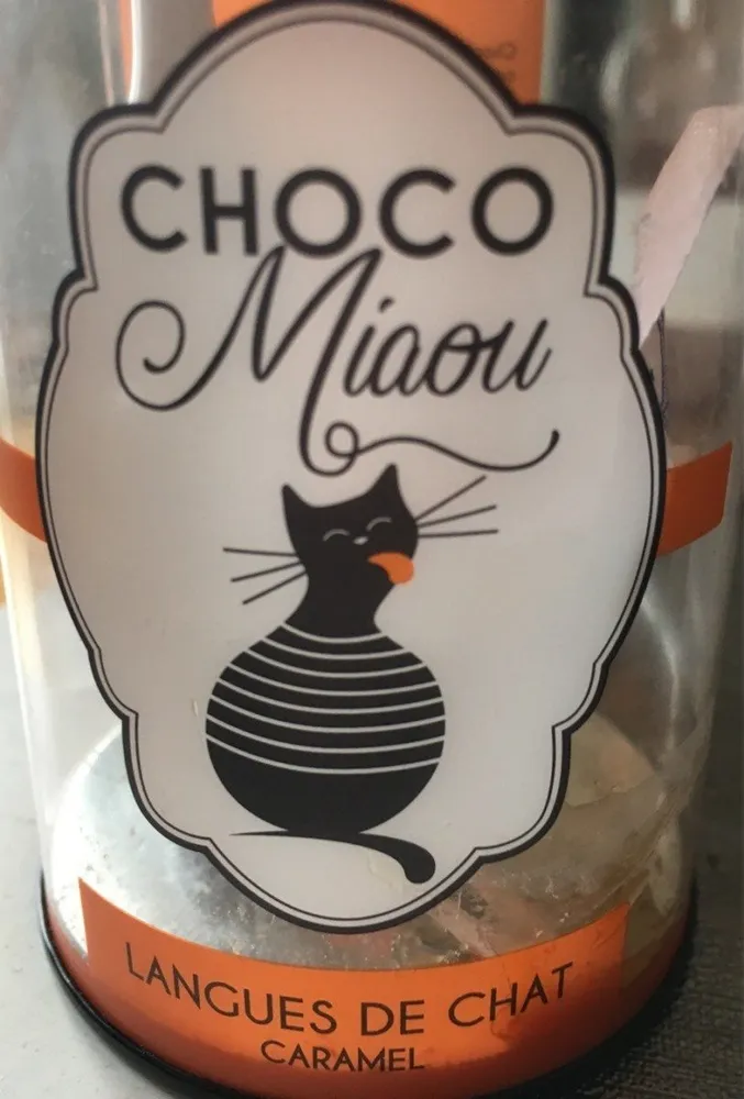 Langues de chat caramel