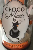 Langues de chat caramel
