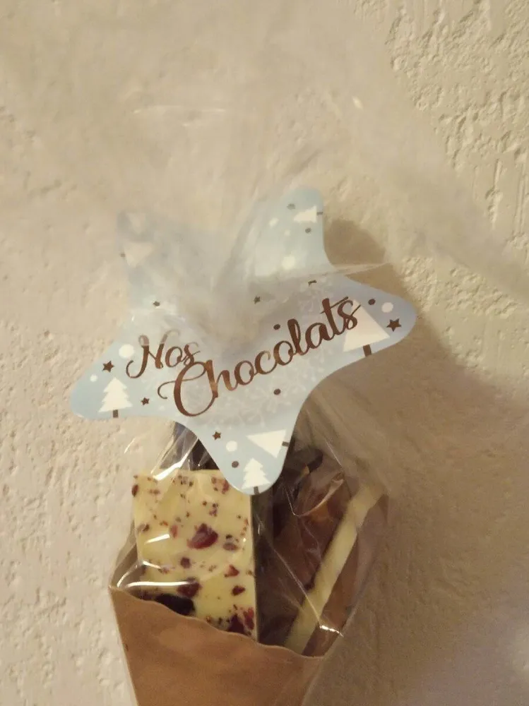 Cornet de barres chocolatées