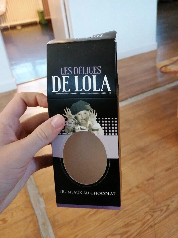 Pruneaux au chocolat