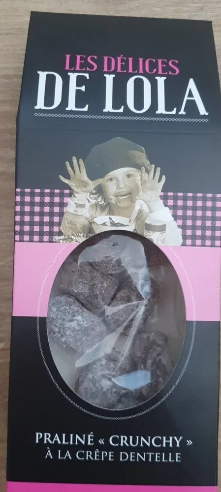 Praline crunchy a la crepe dentelle