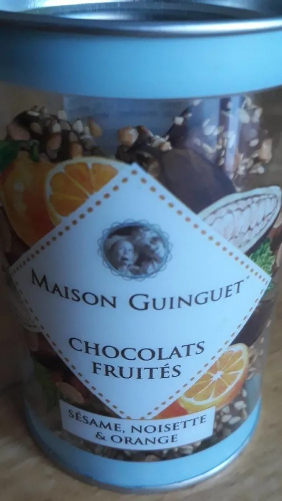 Chocolats fruités
