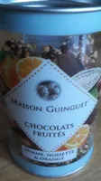 Chocolats fruités