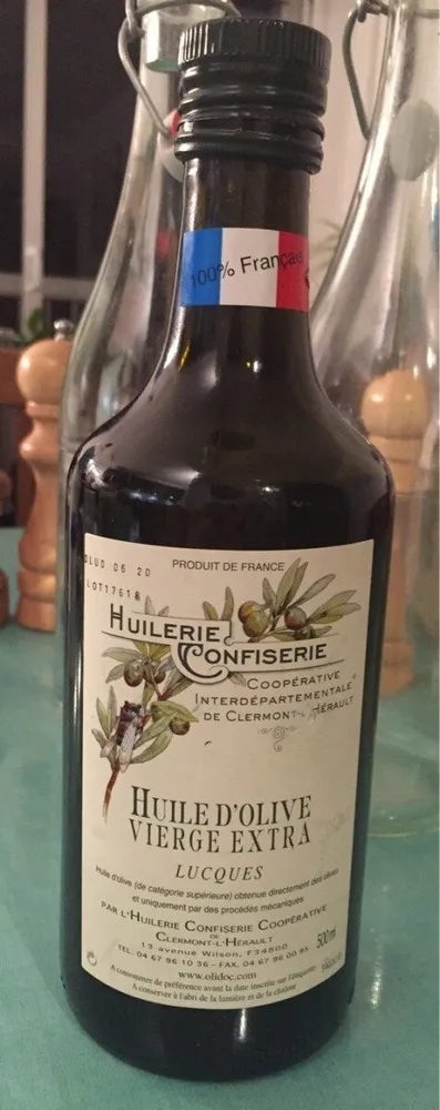 Huile d'olive vierge extra lucques