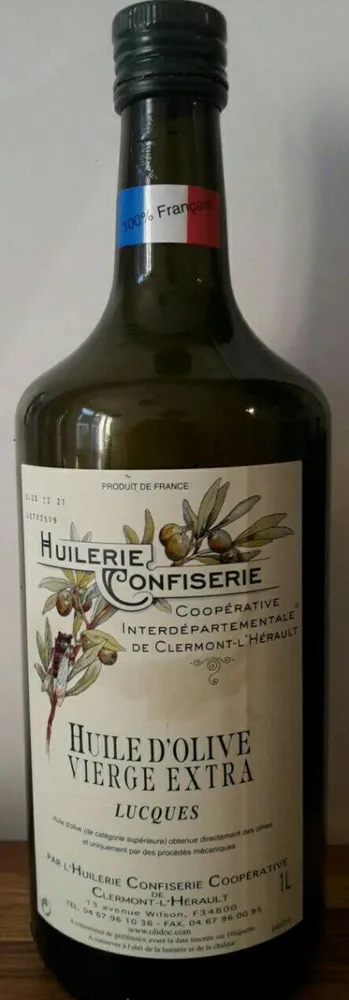 Huile d'olive vierge extra Lucques