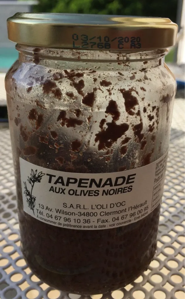 Tapenade olive noire