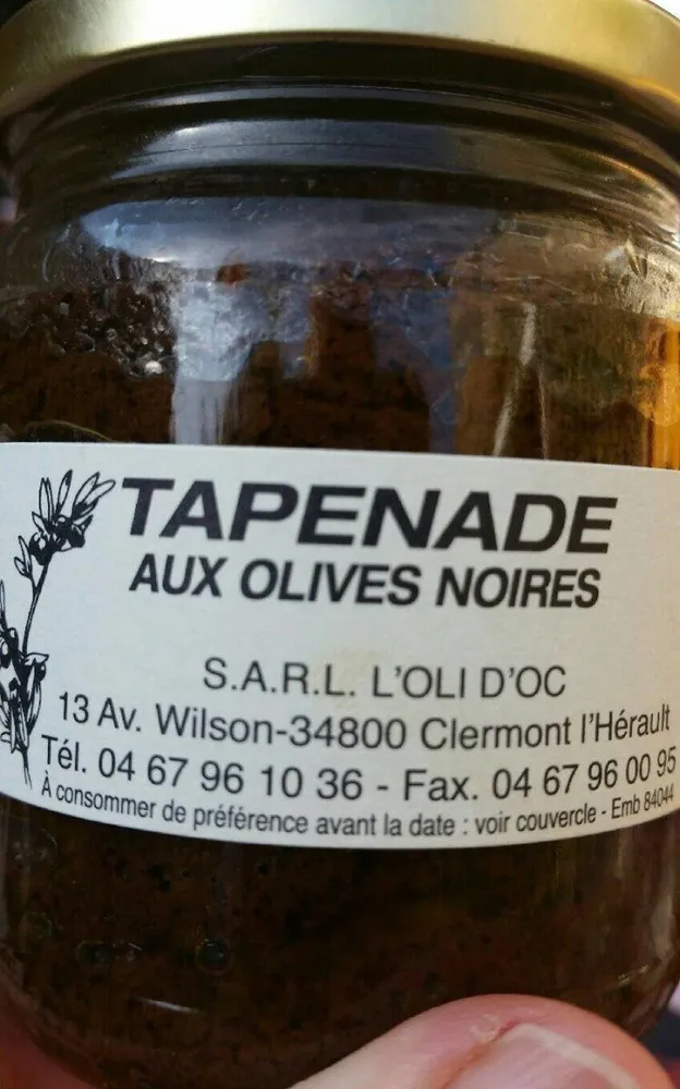 Tapenade aux olives noires