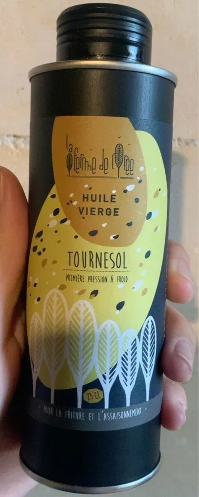 huile vierge tournesol
