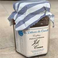 Confiture fraise et cardamome Joli Coeur