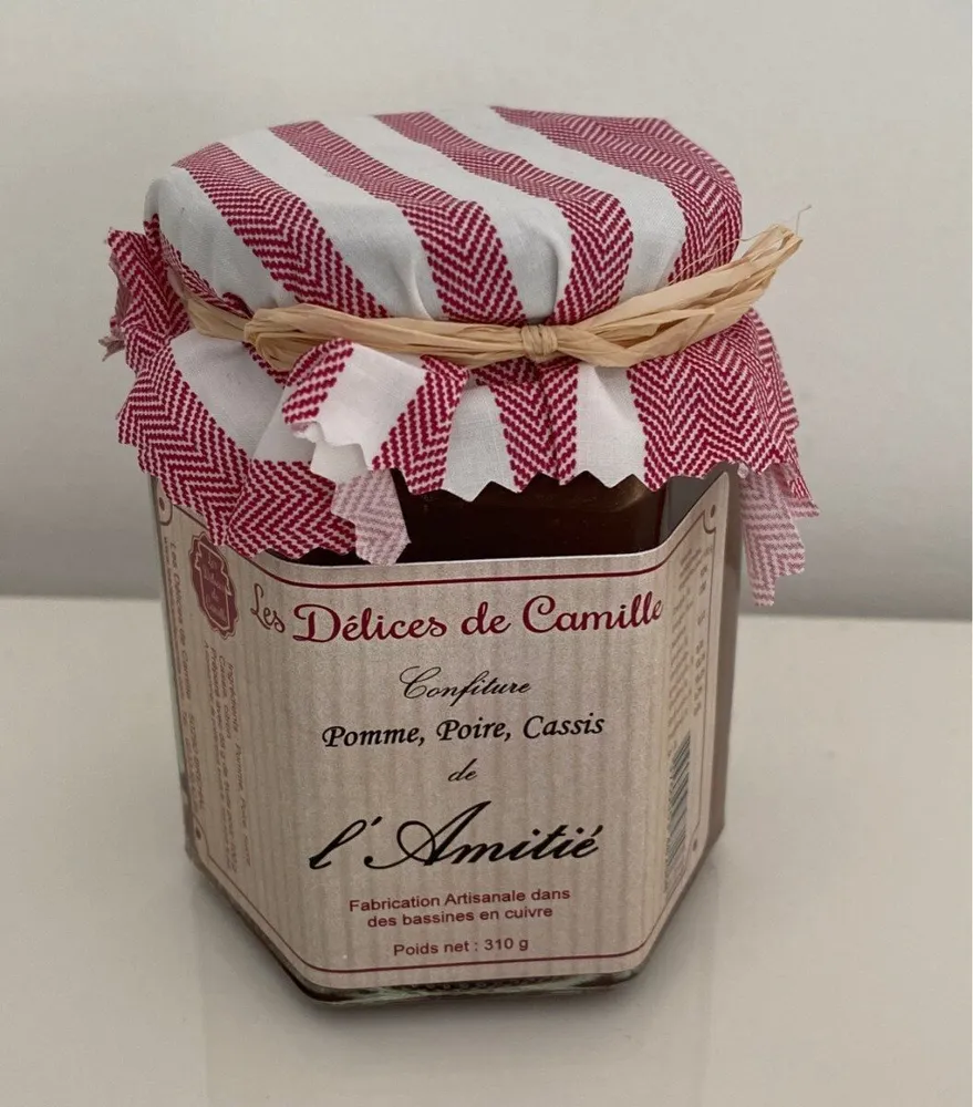 Confiture de l'Amitié, Pomme Poire Cassis