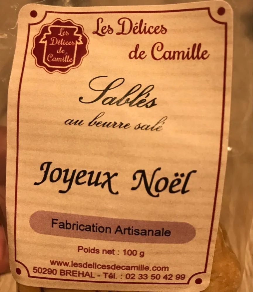 Sablés au beurre salé