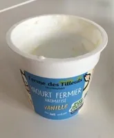 Yaourt fermier aromatisé vanille