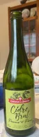 Cidre brut pommes et poires
