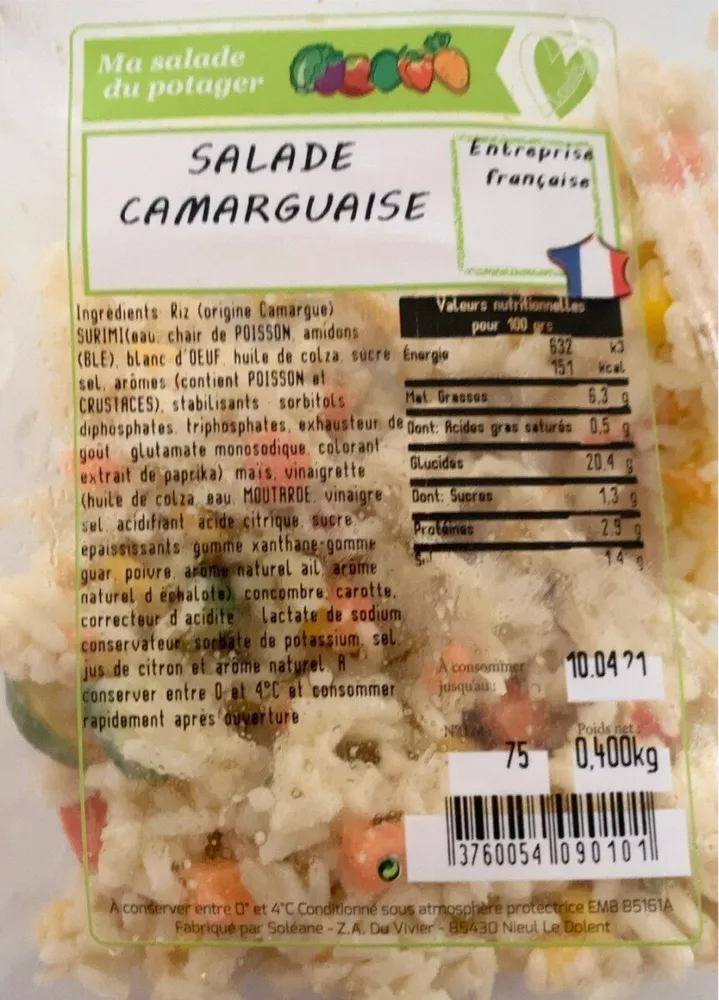 Salade camarguaise