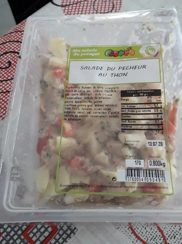Salade du pêcheur au thon