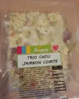 Trio chou jambon comte