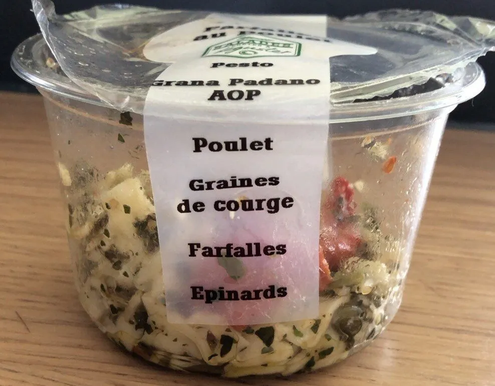 Farfalles au poulet