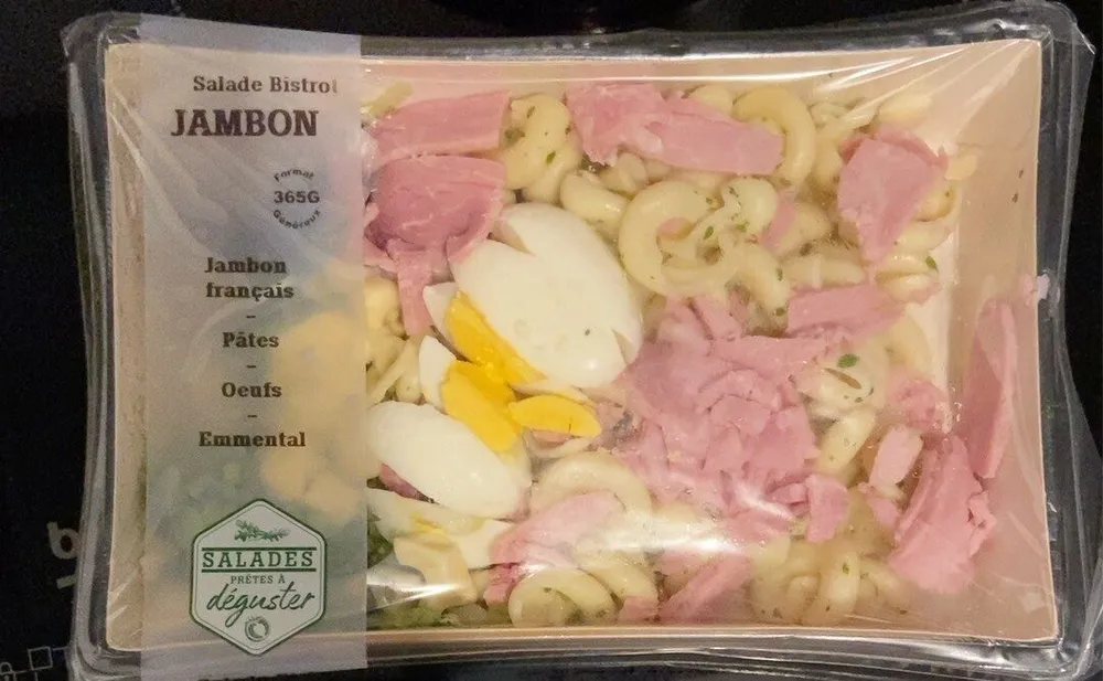 Salade bistrot jambon