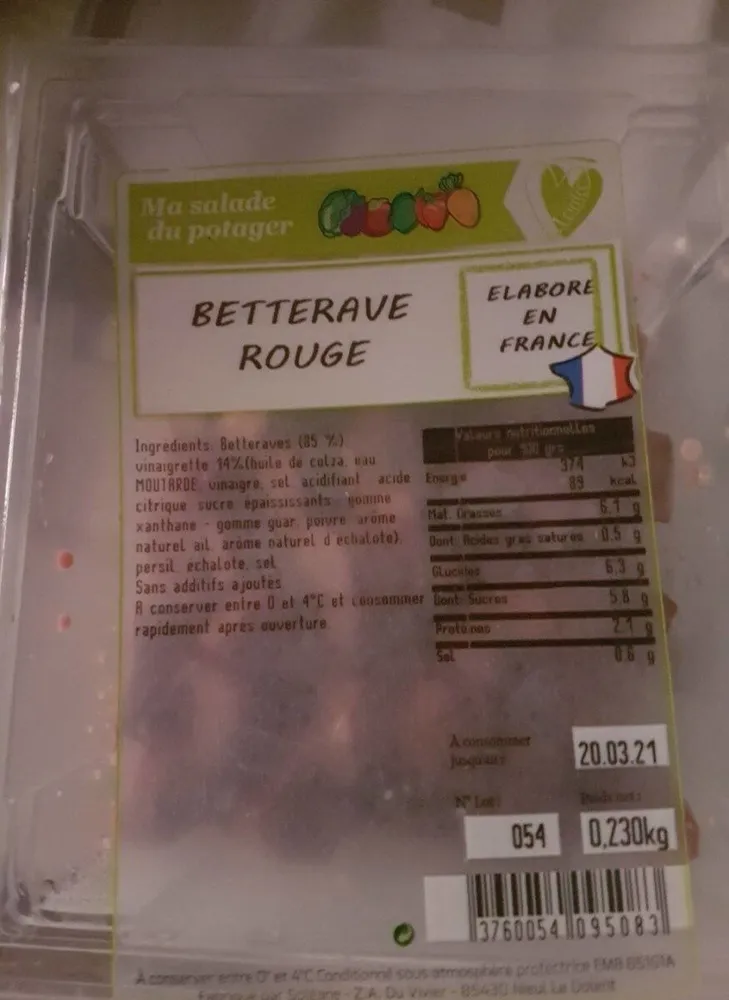 Betterave rouge