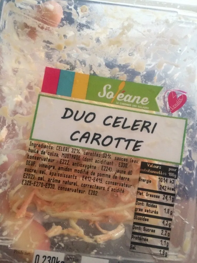 Duo celeri carotte