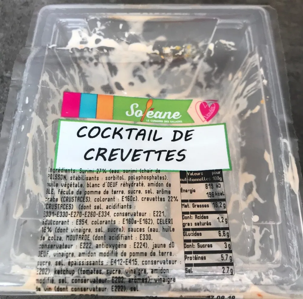 Cocktail de crevette