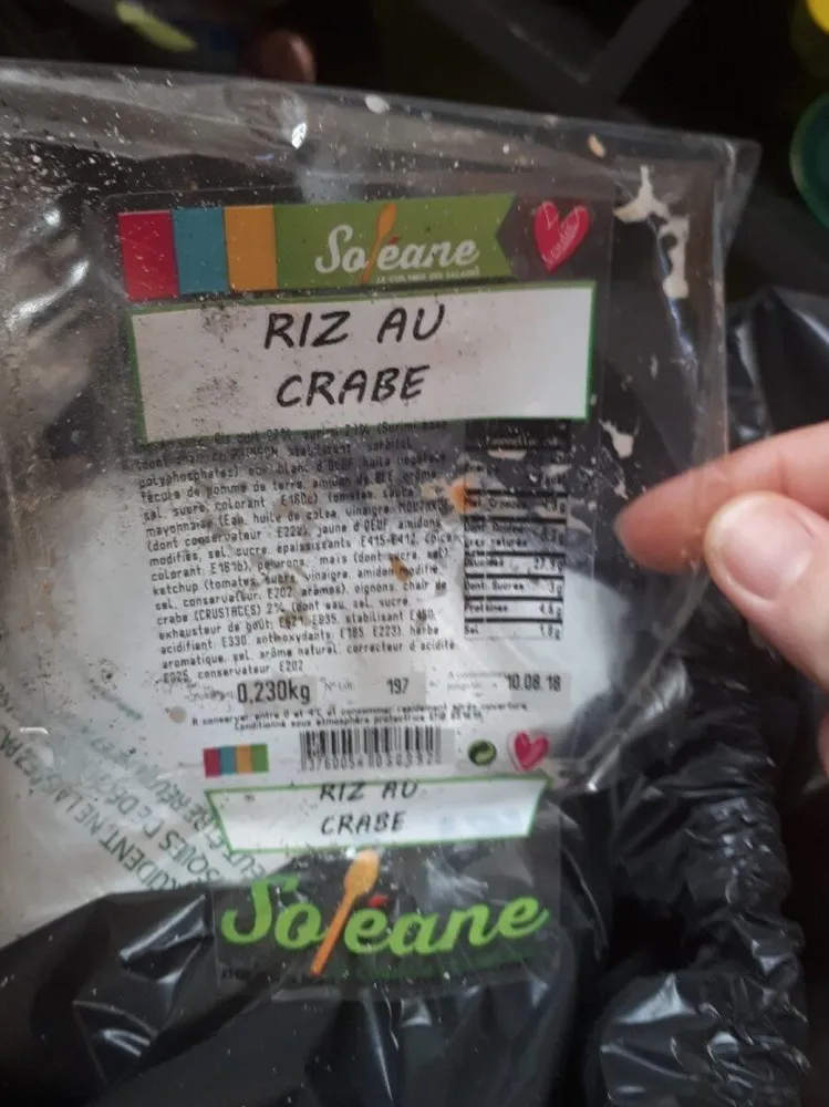 Riz au crabe