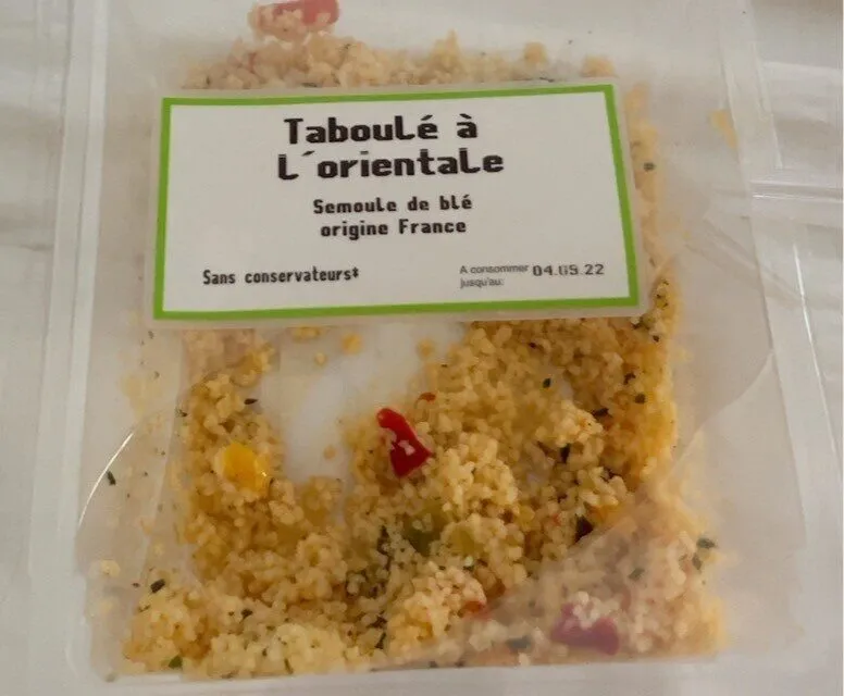 Taboulé à l’orientale