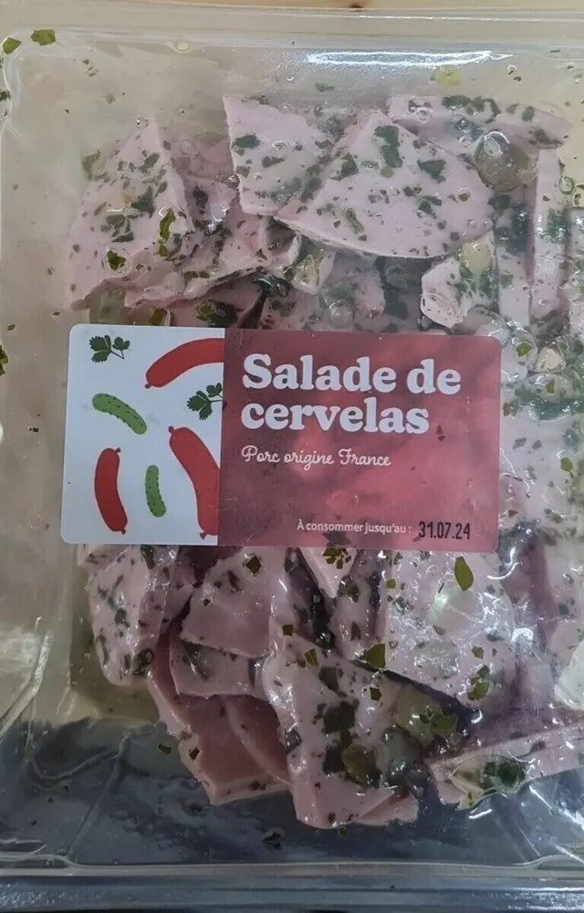 Cervelas vinaigrette