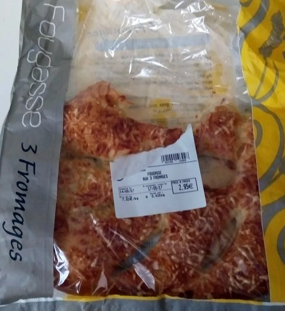 Fougasse aux 3 Fromages