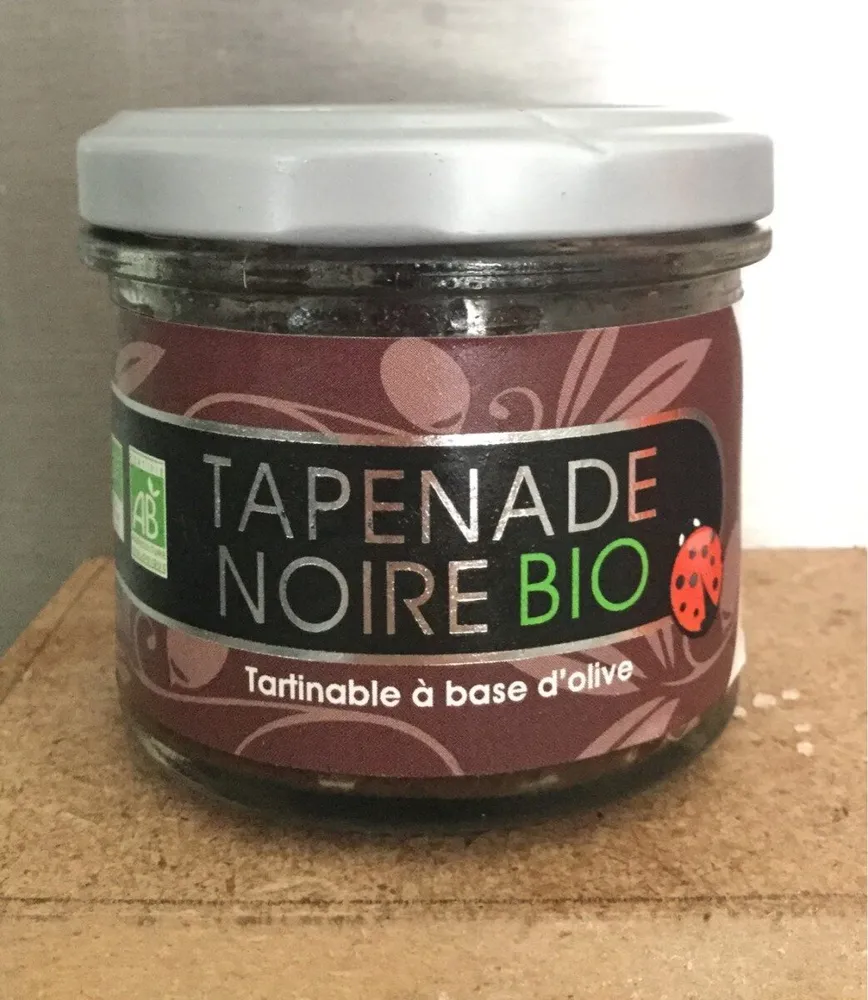 Tapenade noire bio
