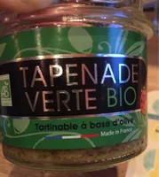 Tapenade verte bio