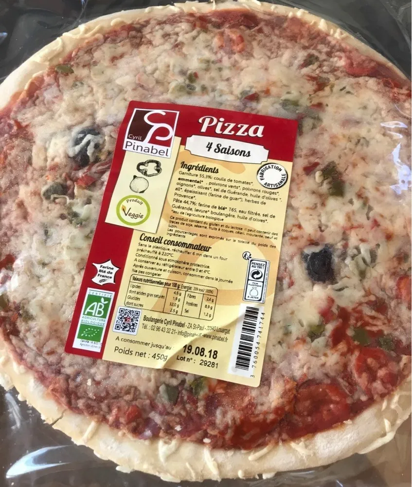 Pizza 4 saisons