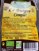Burger complet