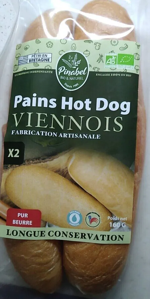 Pain hot dog viennois