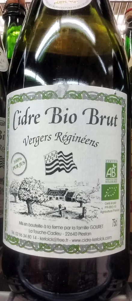 Cidre Bio Brut (5%)