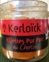 Rillettes pur porc au chorizo