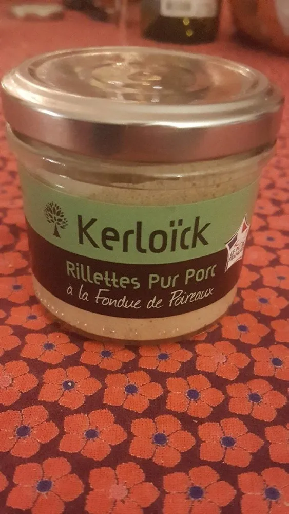 Rillettes Pur Porc  Fondue de Poireaux