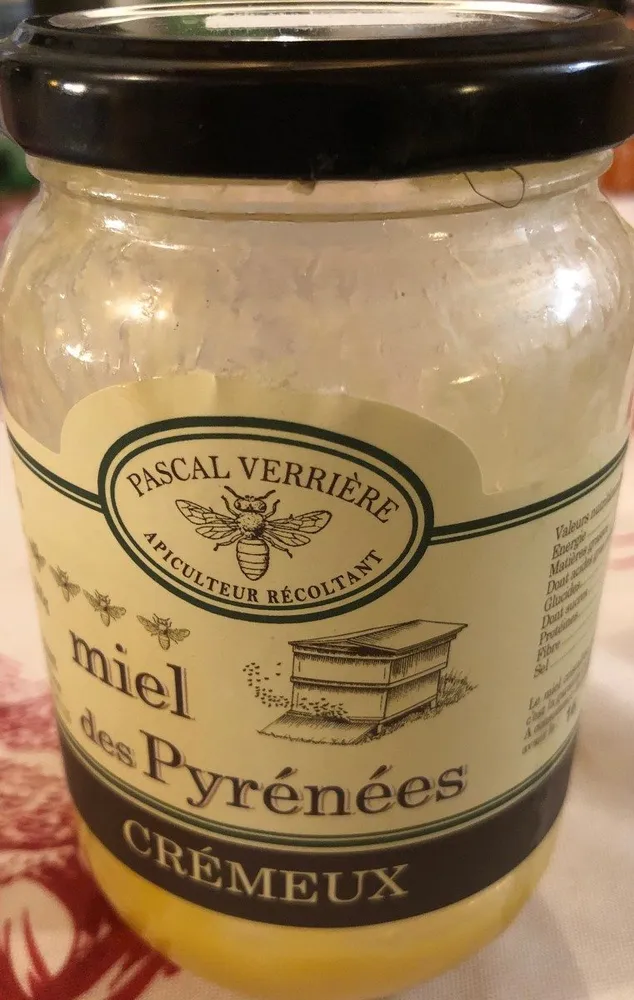 Miel de pyrenees crémeux