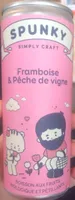 Framboise & pêche des vignes