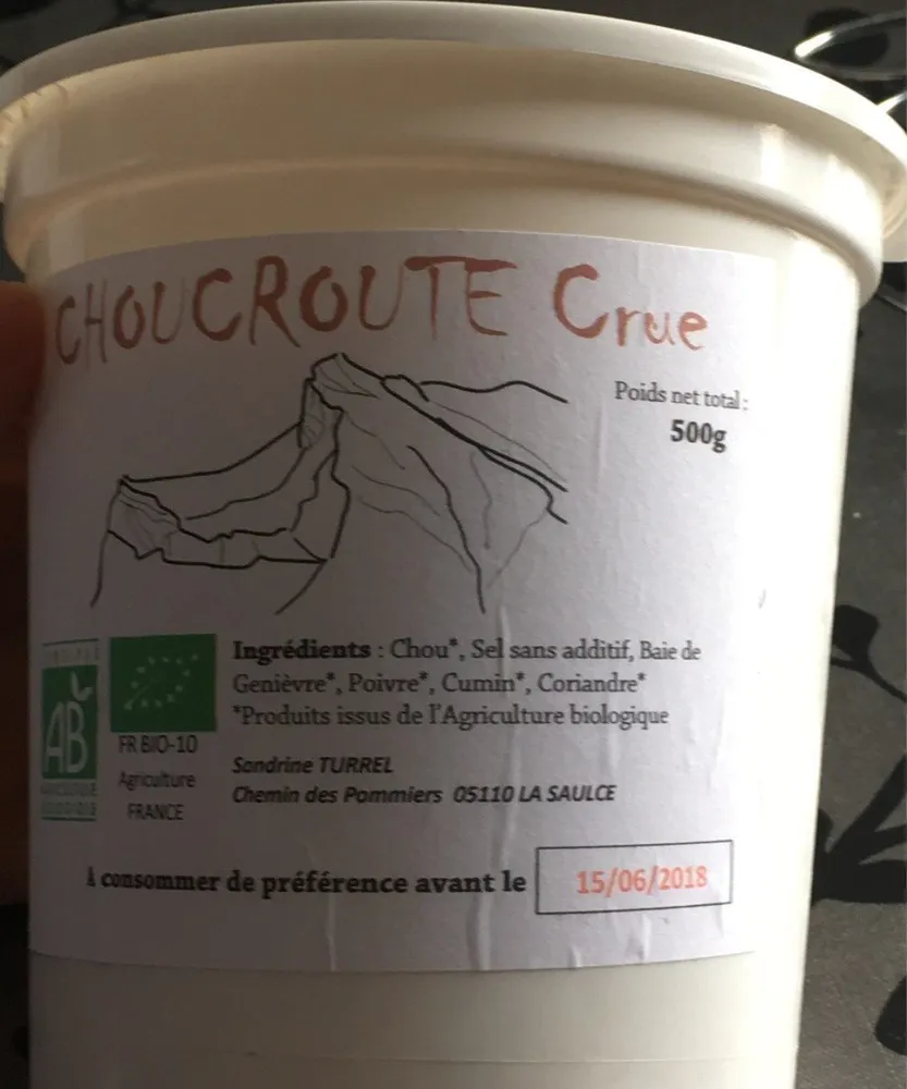 Choucroute Crue