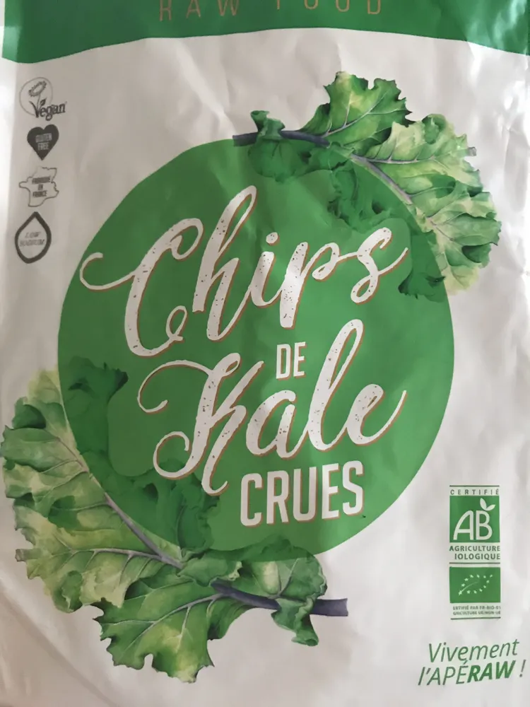 Chips De Kale Crues Nature