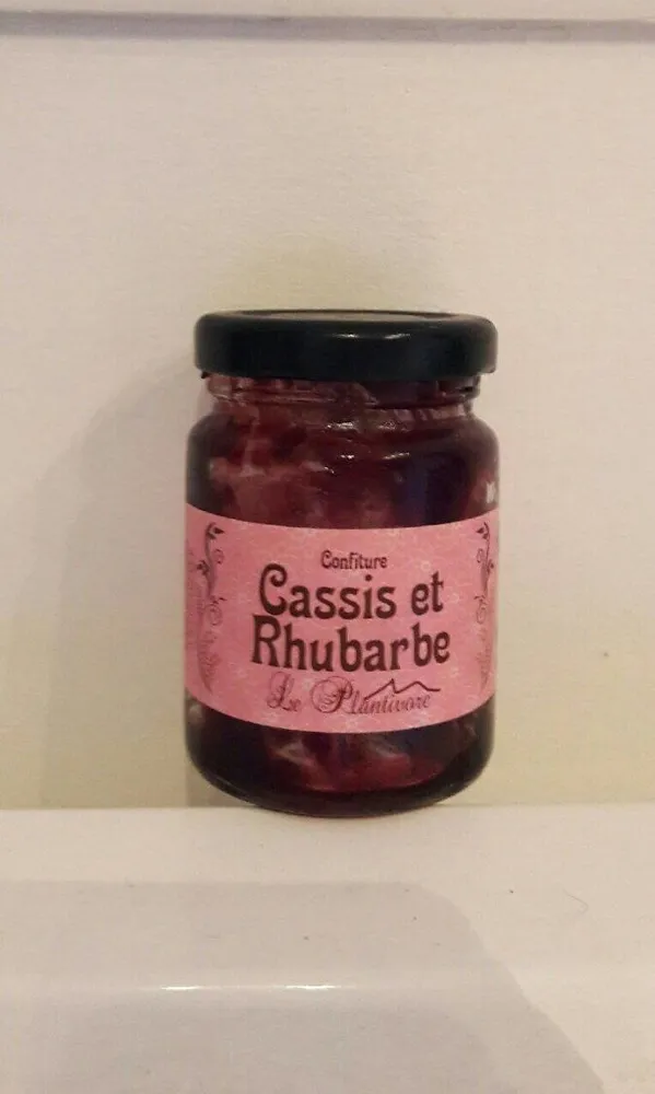 Cassis et rhubarbe