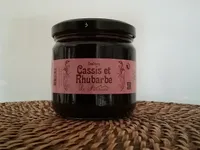 Confiture cassis et rhubarbe