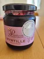 Confiture myrtille sauvage