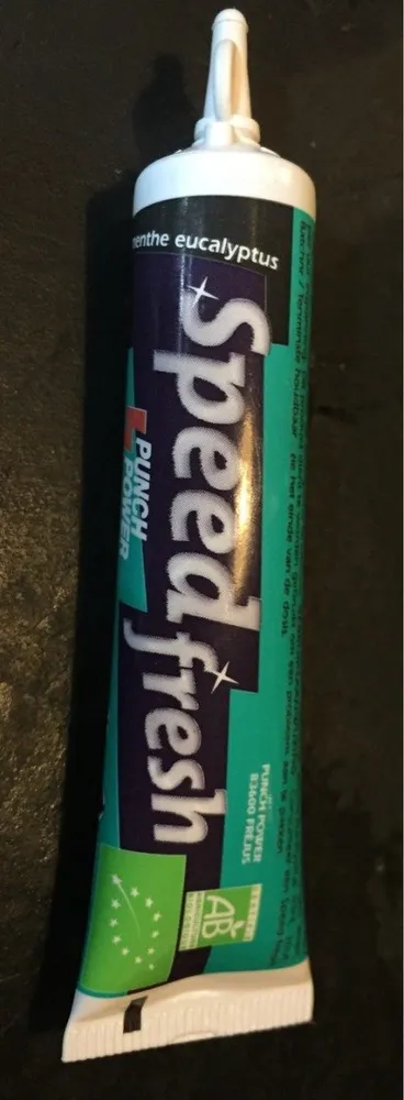 Gel Energétique Speed Fresh - 25 GR - Punch Power