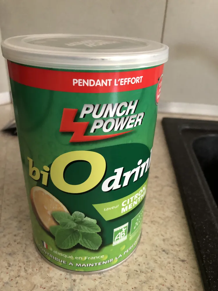 Bio Drink Citron Menthe - 500 G - Punch Power